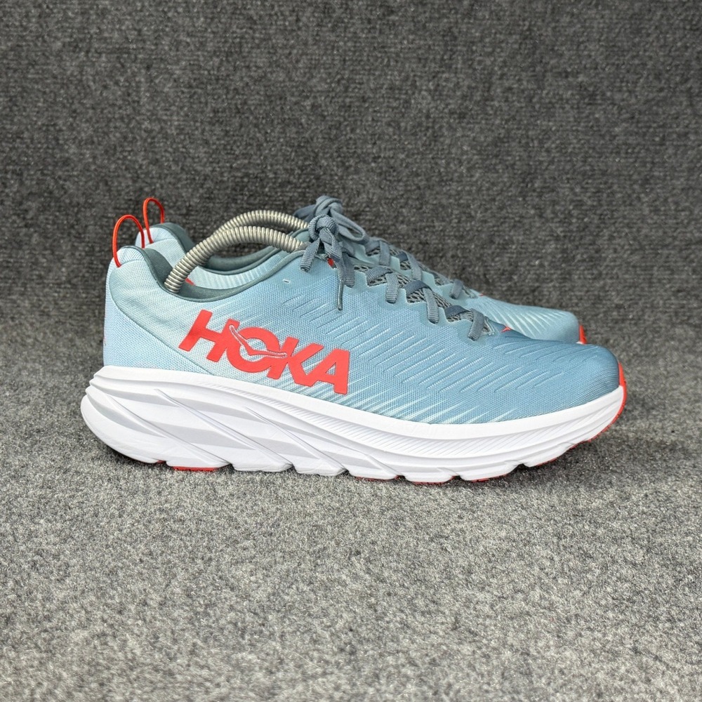 Hoka Rincon 3 Running Shoes Mens 10 Mountain Spring Summer Song Athletic Sneaker